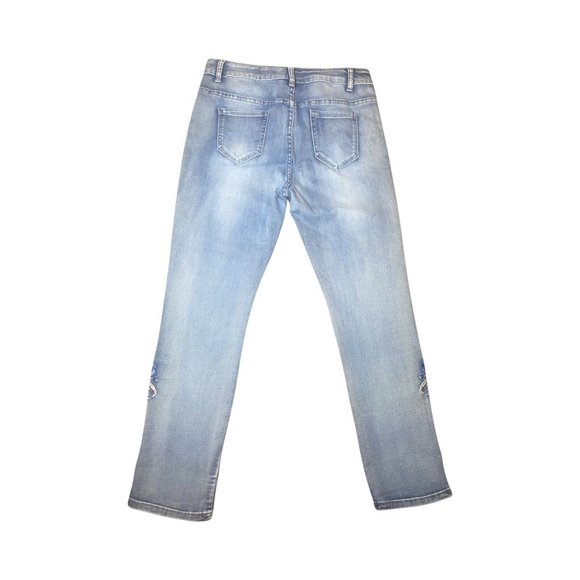 Frank Lyman Design Denim Skinny Jeans Pants Size 14 - Picture 9 of 9